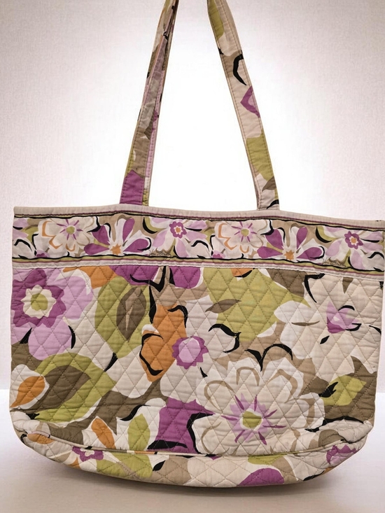 Vera Bradley Handbags - Vera Bradley Retired Portobello Road Lg Tote-Magnetic Close- 3 Pocket Travel Bag